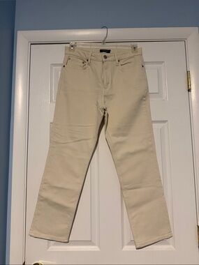 Lauren Ralph Lauren Beige Straight-Leg Chinos